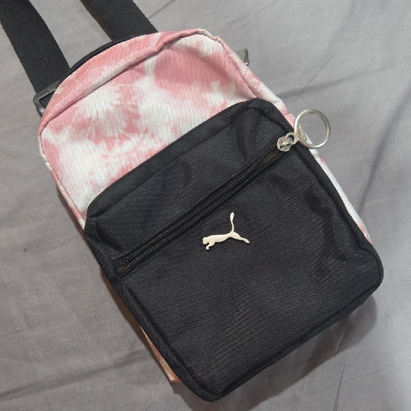 Puma Handbags - Puma Pink Tie-Dye and Black Backpack